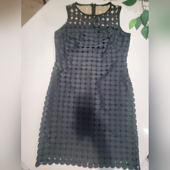 RALPH LAUREN Impeccable robe de qualité doublé, longueur midi avec crochet noir - Picture 3 of 10